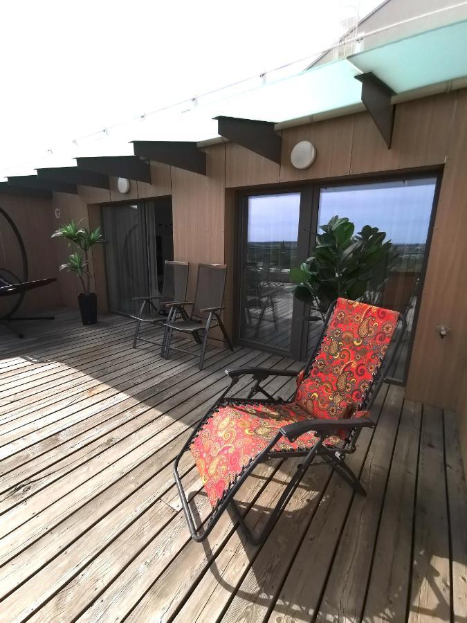 Апартаменти Luxury Penthouse With Large Terrace & Panoramic Old Town View Аеропорт Вільнюс Екстер'єр фото