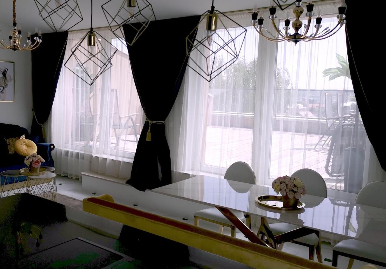Апартаменти Luxury Penthouse With Large Terrace & Panoramic Old Town View Аеропорт Вільнюс Екстер'єр фото